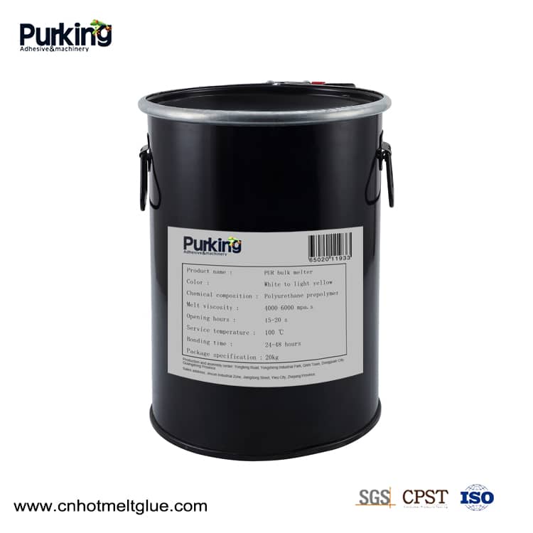 వస్త్ర మిశ్రమ రియాక్టివ్ వేడి కరిగే అంటుకునే